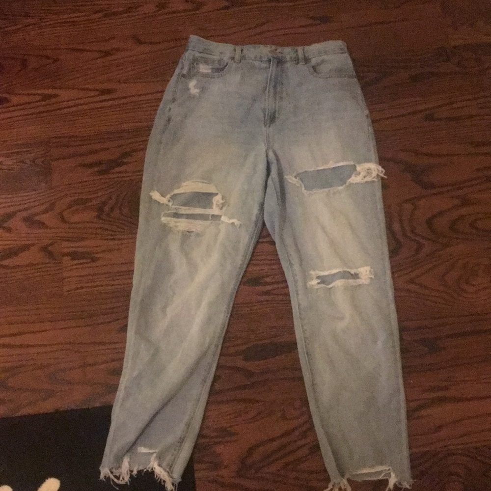 American eagle Curvy mom jean